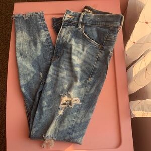 Express stretchy ankle legging-jeans
